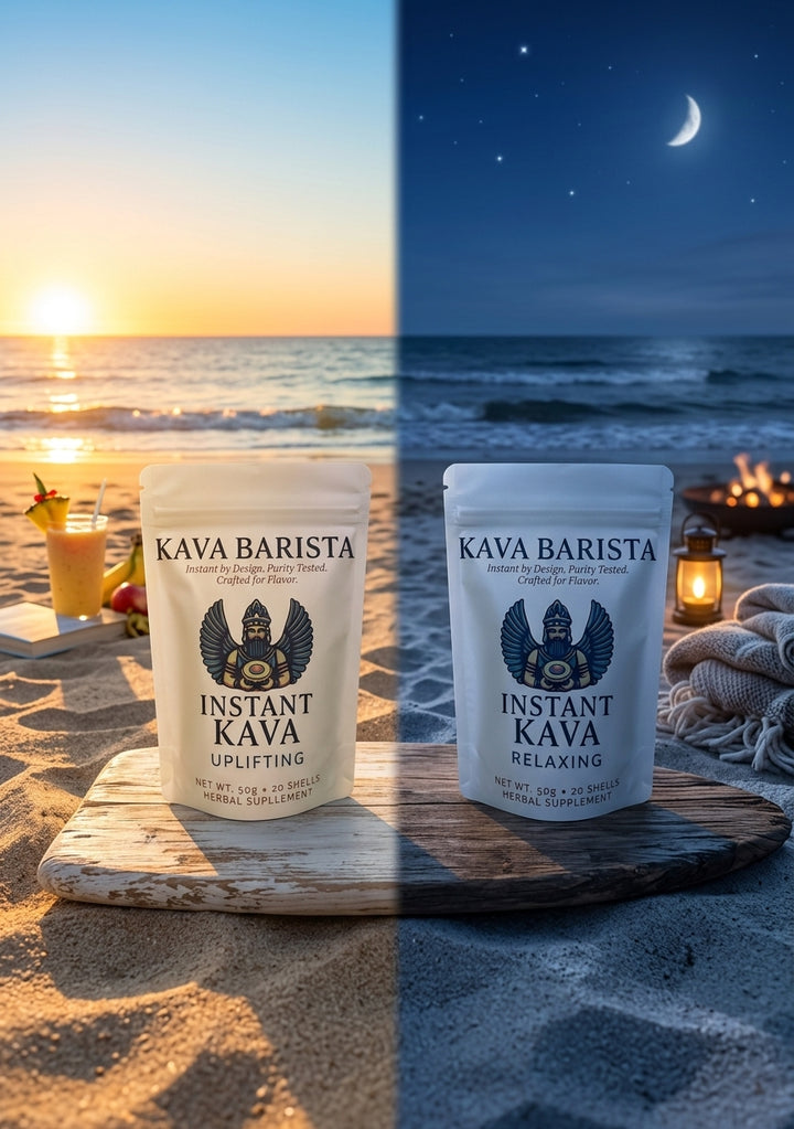 Day &amp; Night Bundle – Uplifting + Relaxing Instant Kava